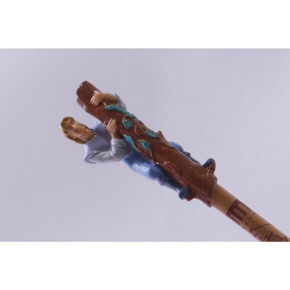 Pocahontas, Pencil with Captain John Smith Topper, Disney, Applause, Writing, - Picture 1 of 3
